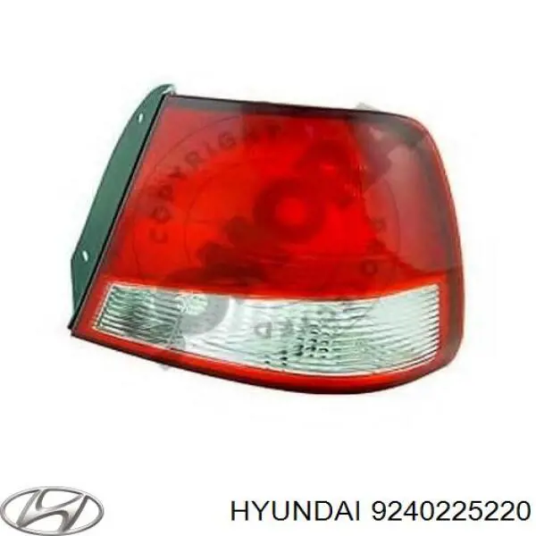 Piloto trasero derecho Hyundai/Kia 9240225220 precio, desde 39,20 EUR