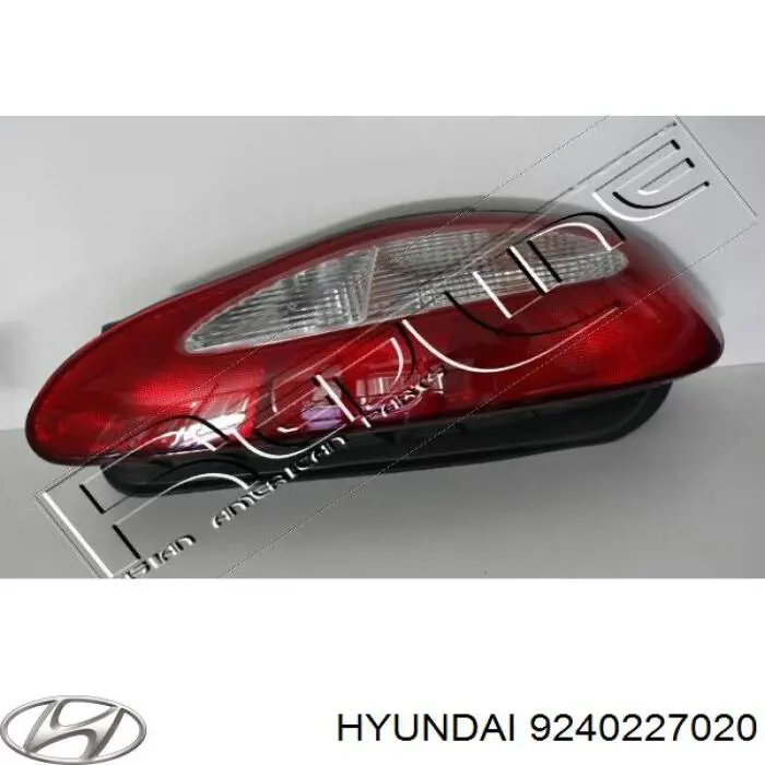 9240227020 Hyundai/Kia Piloto trasero derecho