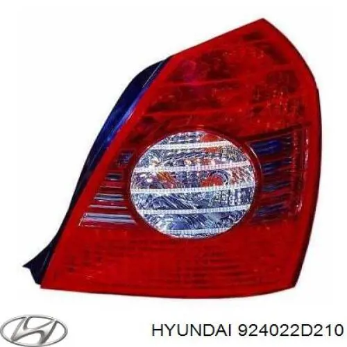 924022D210 Hyundai/Kia Piloto trasero derecho