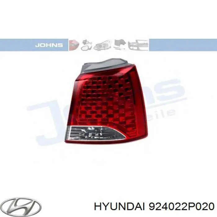 Piloto trasero exterior derecho Hyundai/Kia 924022P020 precio, desde 123,01 EUR
