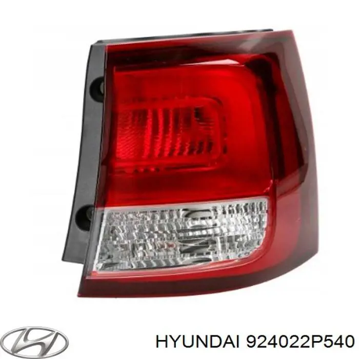 924022P540 Hyundai/Kia piloto posterior exterior derecho