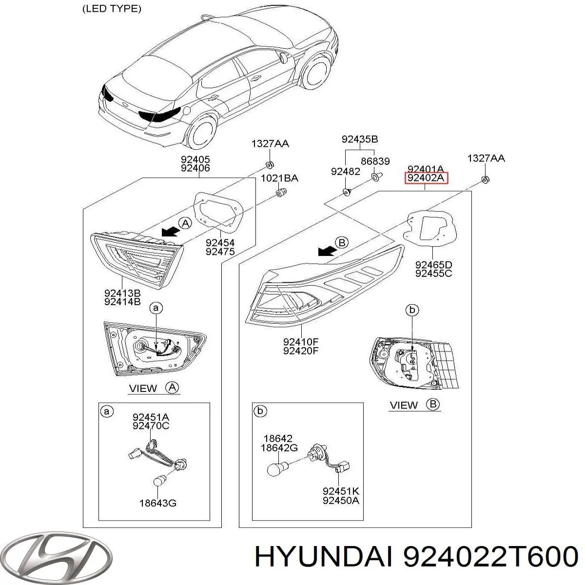 924022T600 Hyundai/Kia