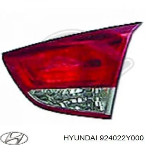 924022Y500 Hyundai/Kia piloto posterior exterior derecho