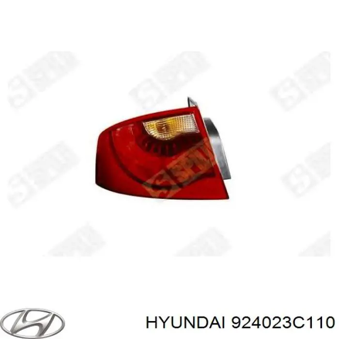 924023C110 Hyundai/Kia piloto posterior exterior derecho