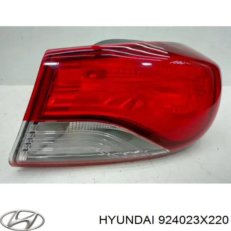924023X220 Hyundai/Kia Piloto trasero exterior derecho