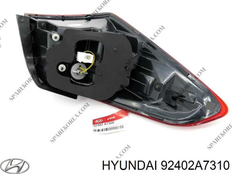 92402A7310 Hyundai/Kia piloto posterior exterior derecho