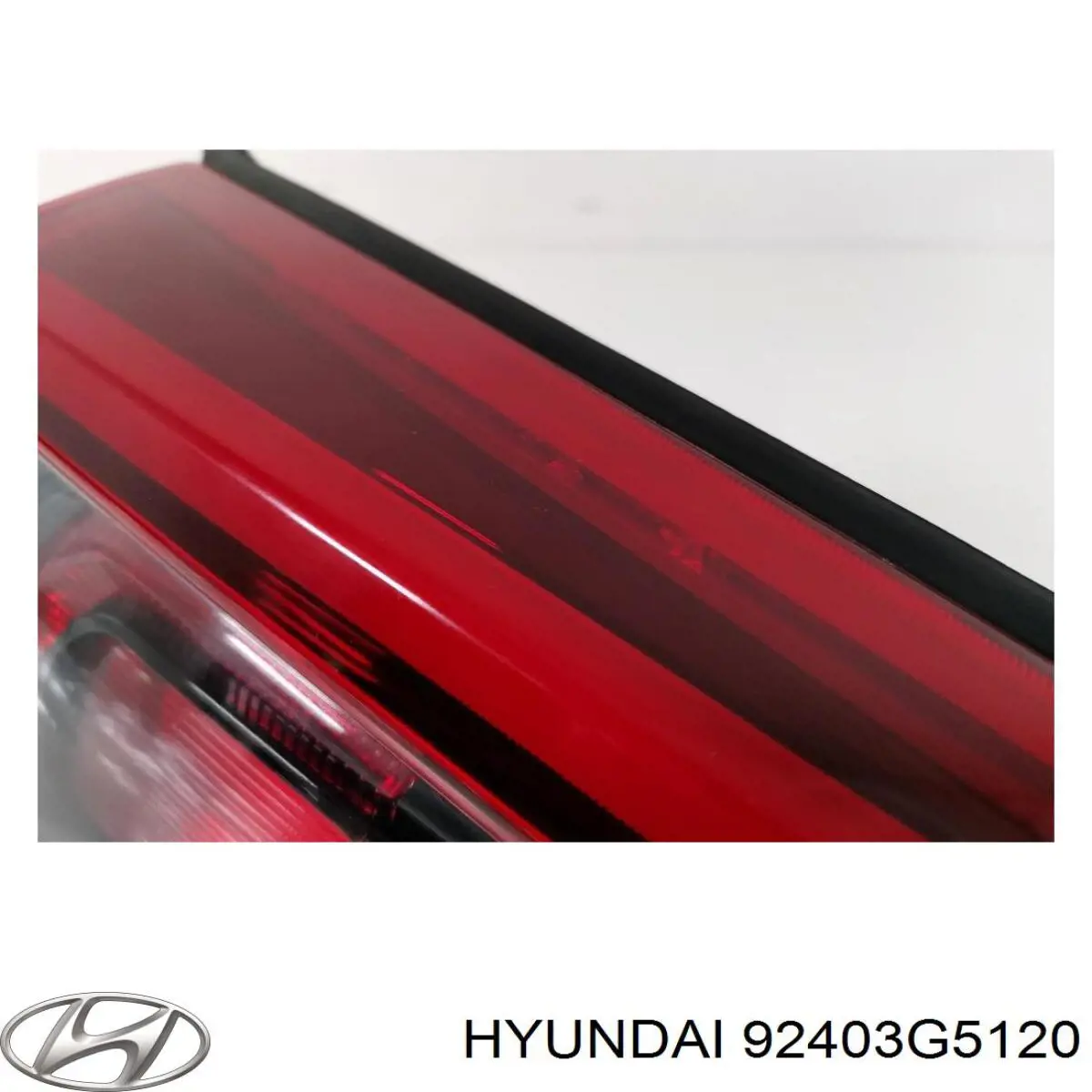 92403G5120 Hyundai/Kia Piloto trasero interior izquierdo