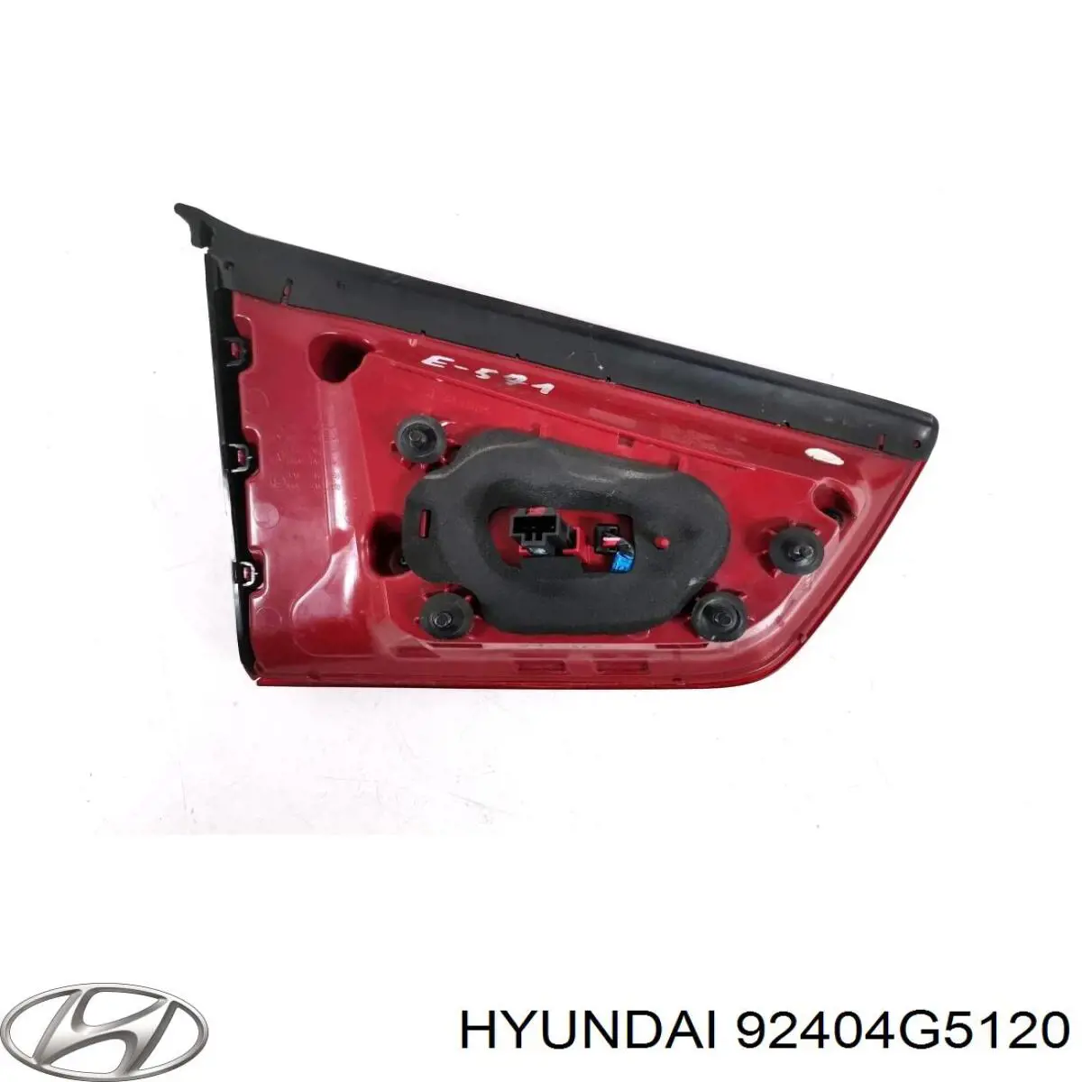 92404G5120 Hyundai/Kia Piloto trasero interior derecho