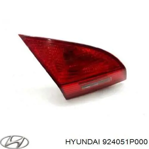924051P000 Hyundai/Kia piloto trasero interior izquierdo