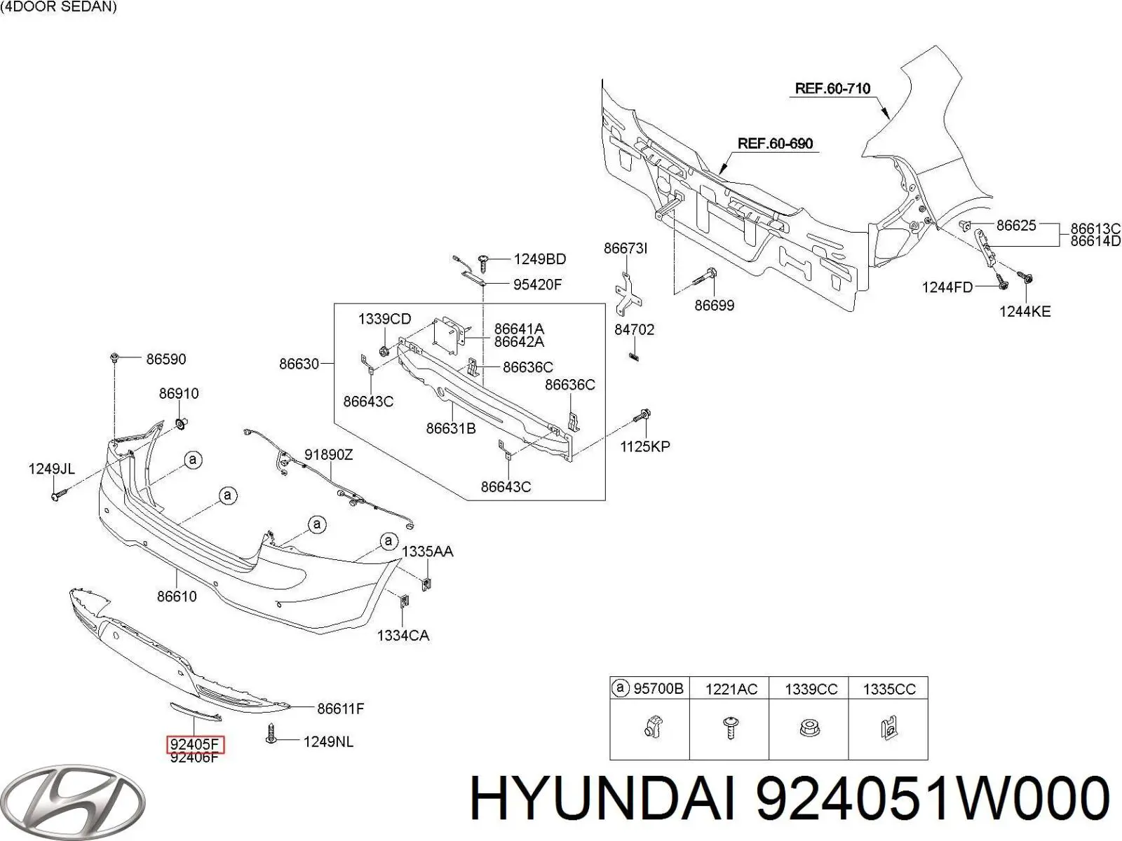 924051W000 Hyundai/Kia