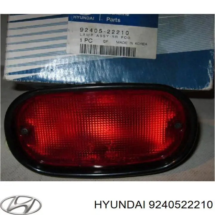 9240522210 Hyundai/Kia faro antiniebla trasero