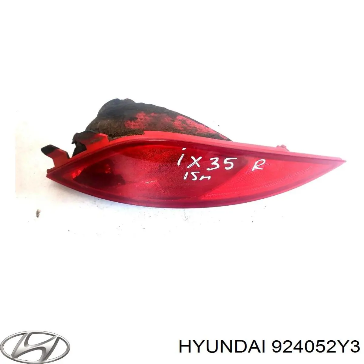 924052Y3 Hyundai/Kia faro antiniebla trasero izquierdo