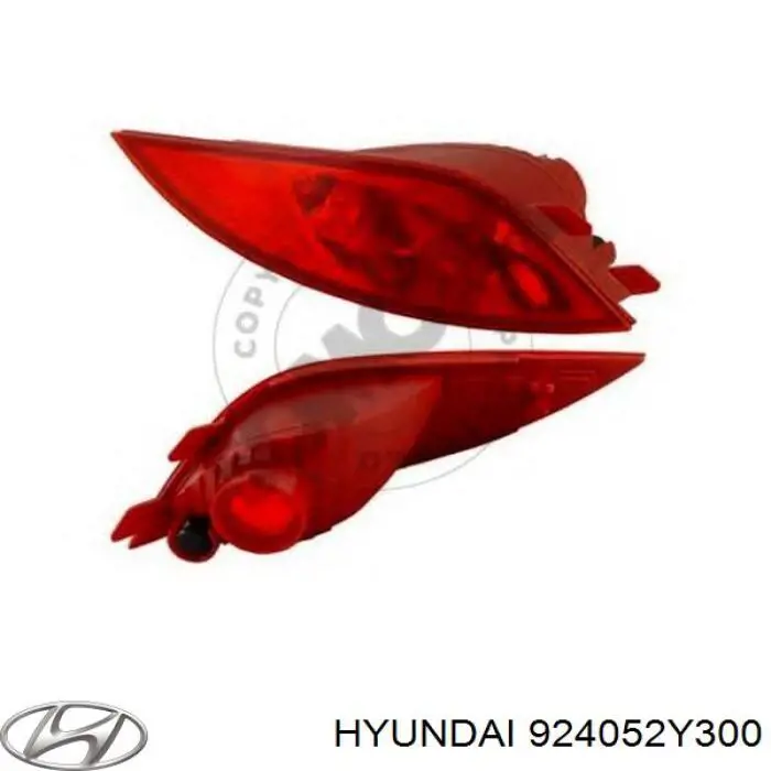 Comprar 924052Y300 Hyundai/Kia Luz antiniebla trasera izquierda