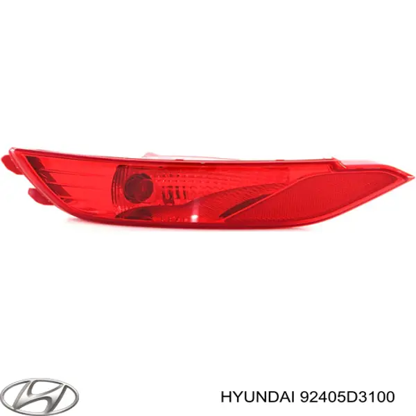 92405D3100 Hyundai/Kia faro antiniebla trasero izquierdo