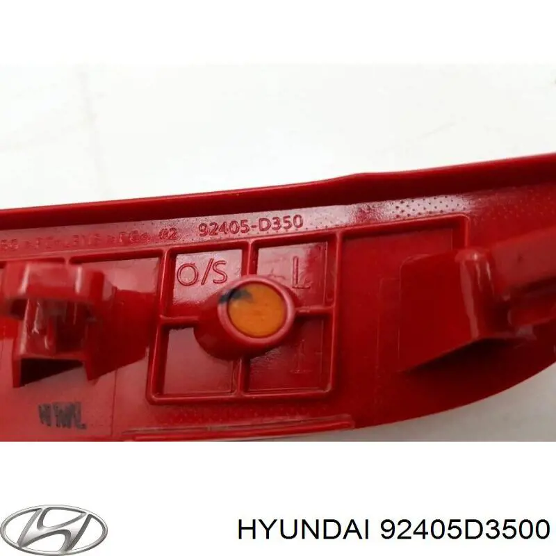 Luz antiniebla trasera derecha Hyundai/Kia 92405D3500 precio, desde 33,99 EUR