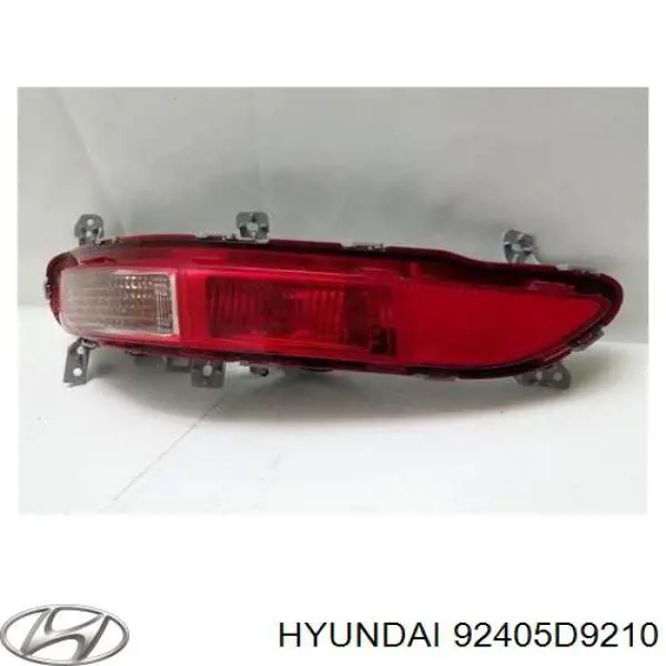 Luz antiniebla trasera izquierda 92405D9210 Hyundai/Kia