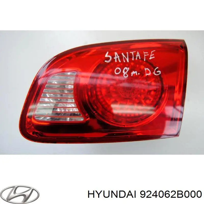 Piloto posterior interior derecho para Hyundai Santa Fe (CM)