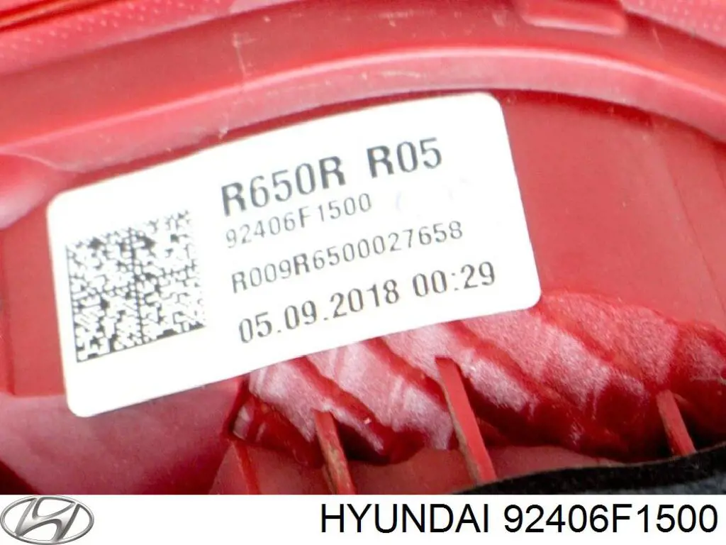 Comprar 92406F1500 Hyundai/Kia Piloto trasero interior derecho