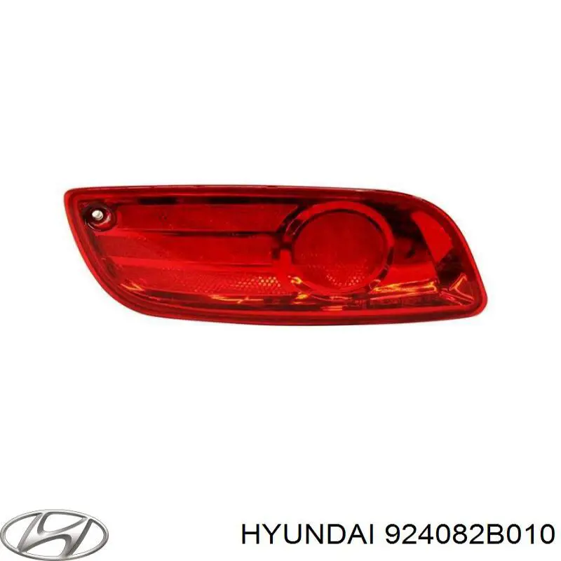 Reflector trasero izquierdo del parachoques Hyundai/Kia 924082B010 precio, desde 28,86 EUR