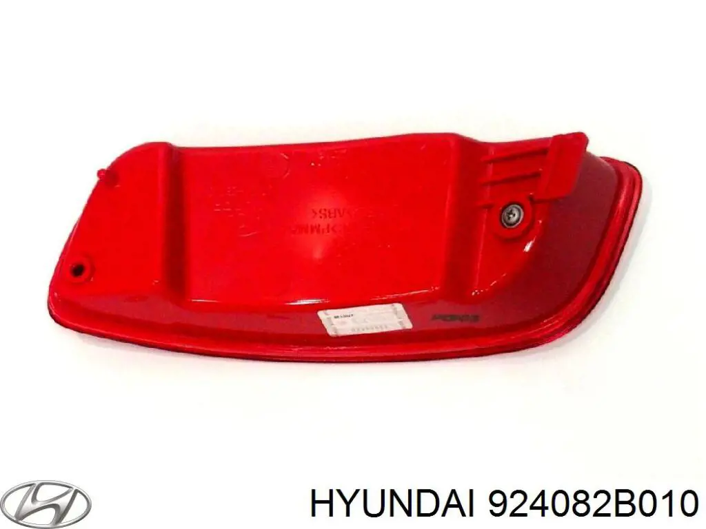 Reflector, paragolpes trasero, izquierdo para Hyundai Santa Fe 