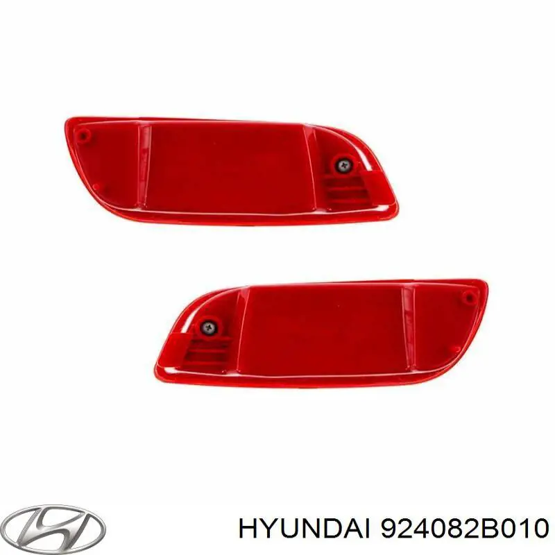 Comprar 924082B010 Hyundai/Kia Reflector trasero izquierdo del parachoques