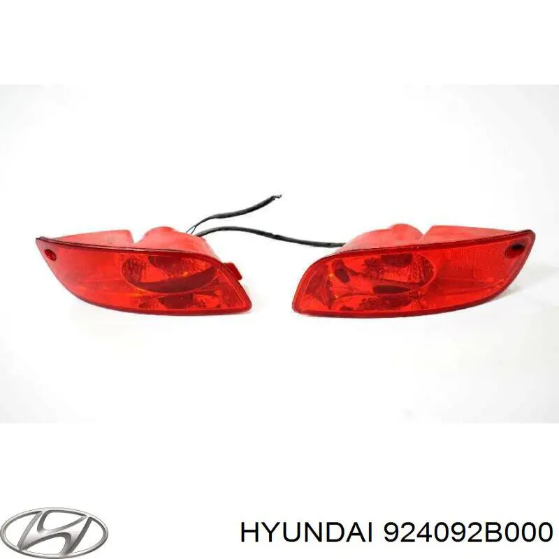 924092B000 Hyundai/Kia faro antiniebla trasero derecho