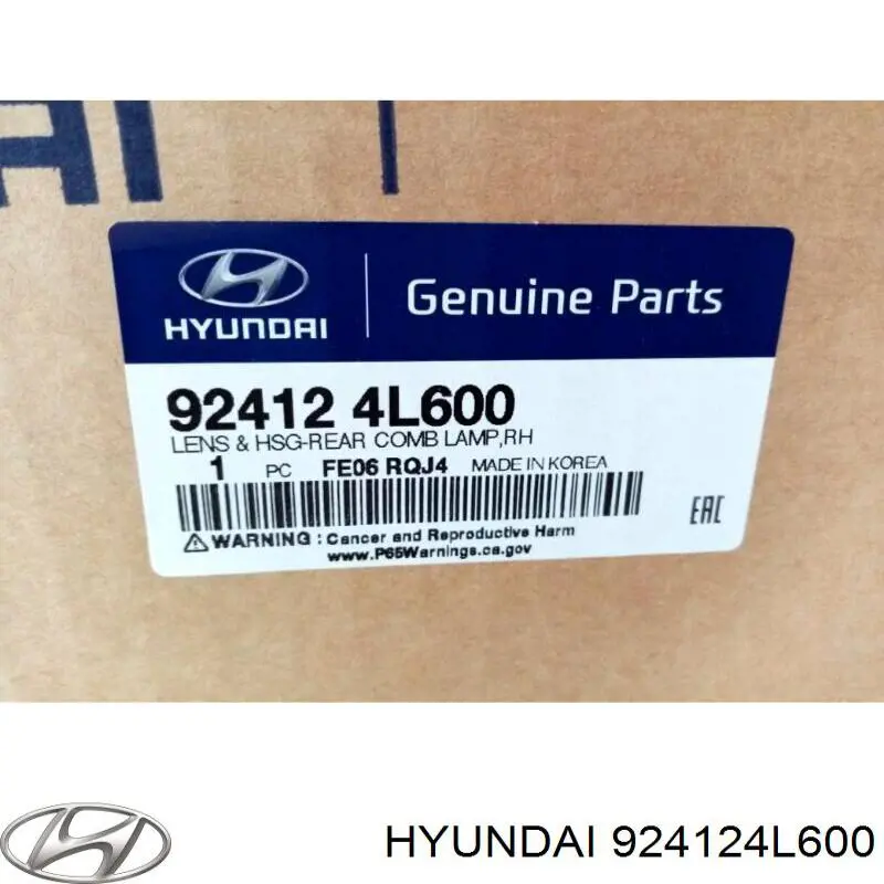 924124L600 Hyundai/Kia