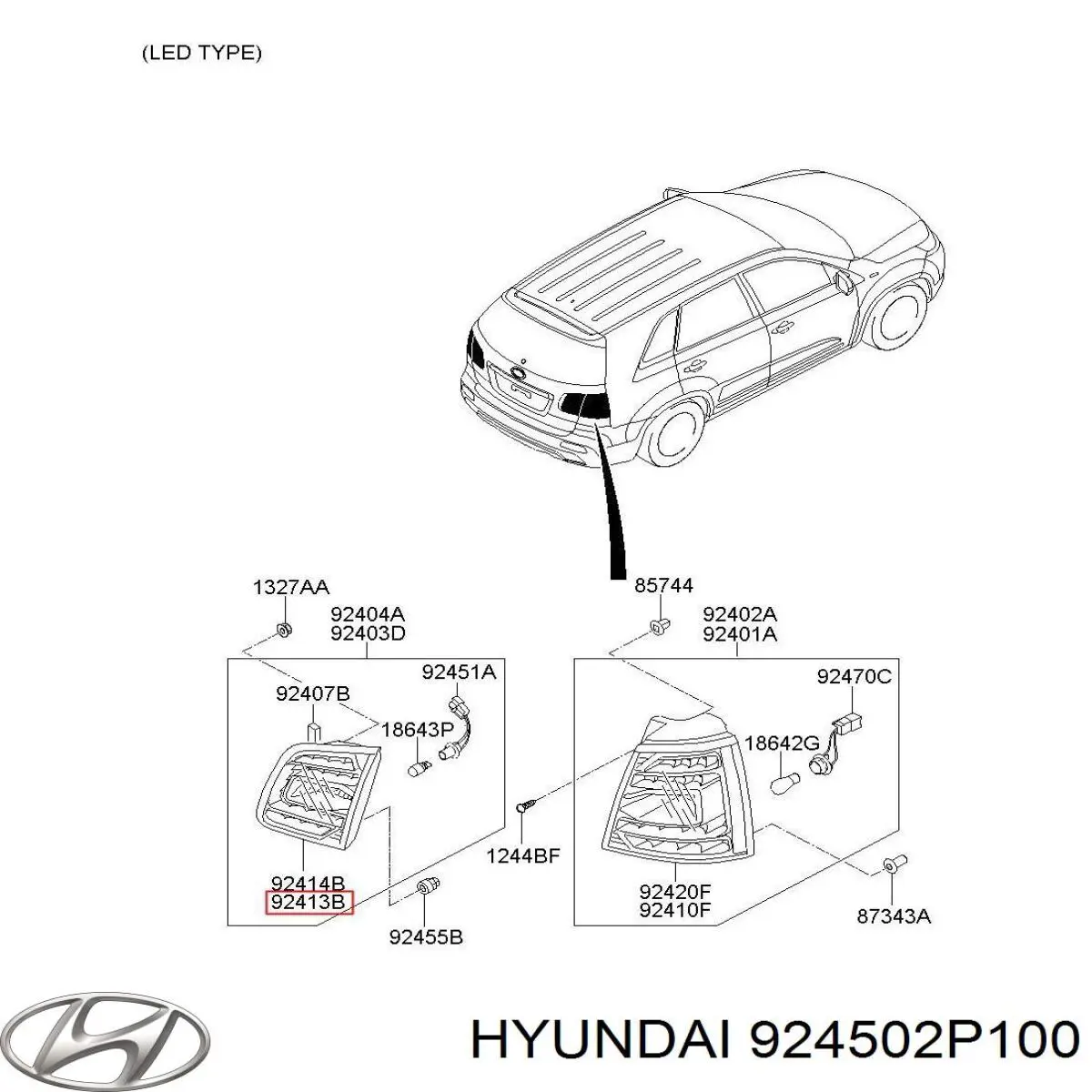 924502P100 Hyundai/Kia