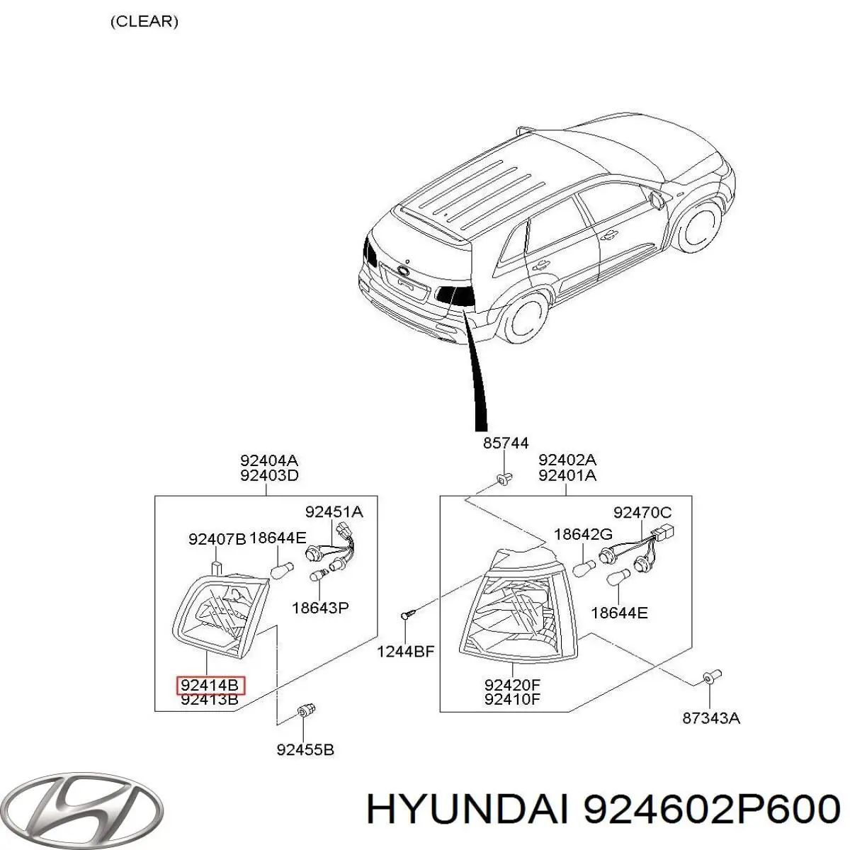 924602P600 Hyundai/Kia