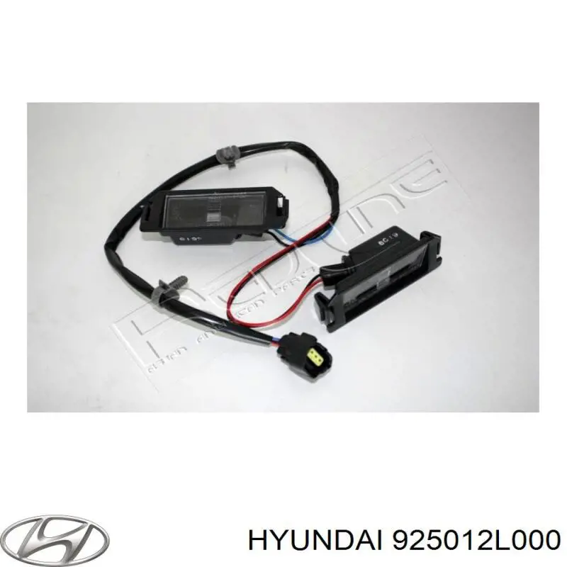 Luz de matrícula para Hyundai I30 (FD)
