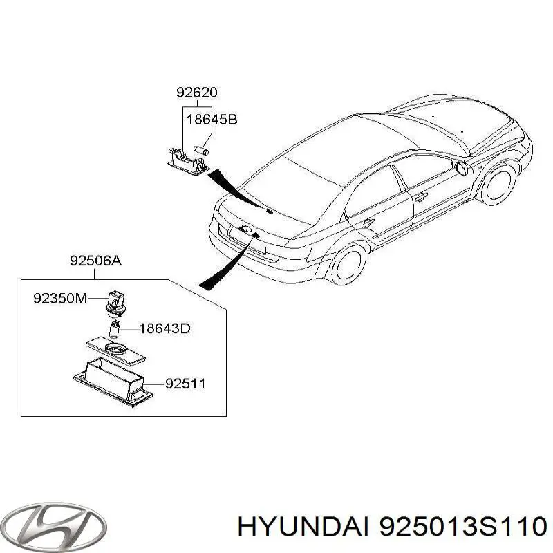 925013S110 Hyundai/Kia