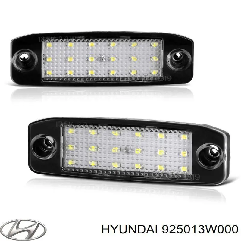 Comprar 925013W000 Hyundai/Kia Luz matricula