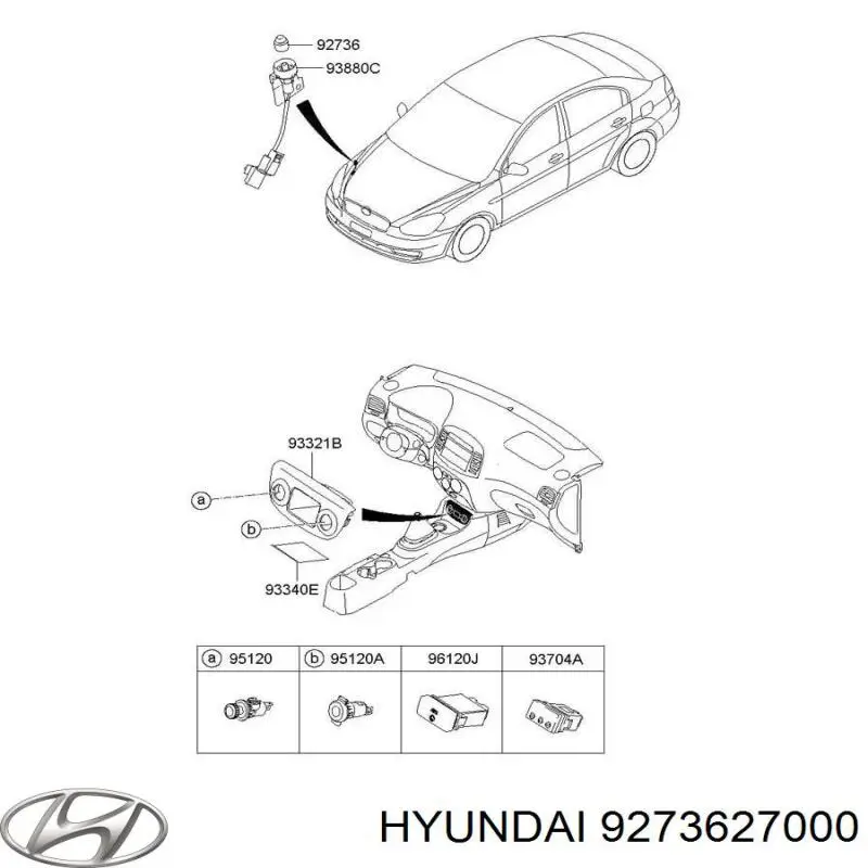 9273627000 Hyundai/Kia