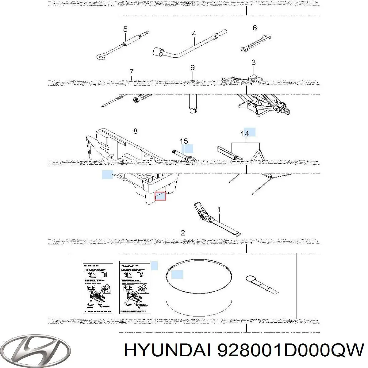 928001D000QW Hyundai/Kia