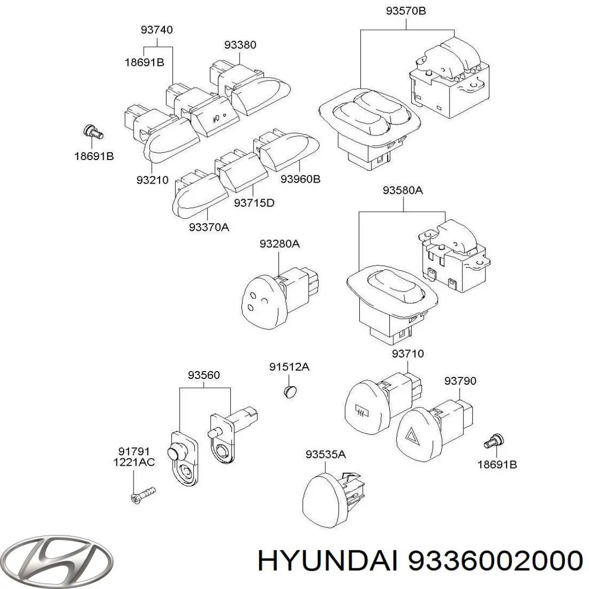 9336002000 Hyundai/Kia