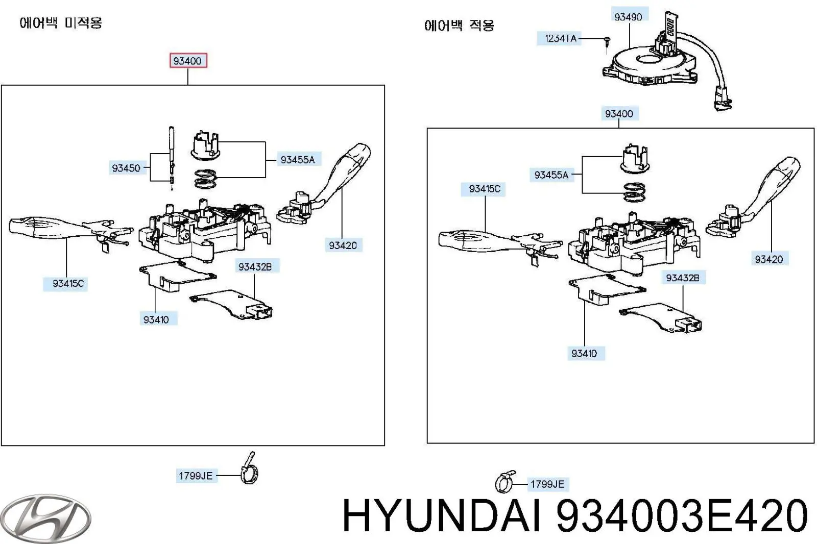 934003E420 Hyundai/Kia