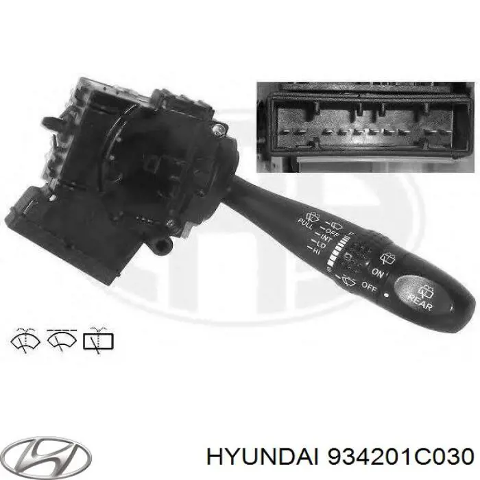 Conmutador derecho de la columna de dirección Hyundai/Kia 934201C030 precio, desde 39,20 EUR