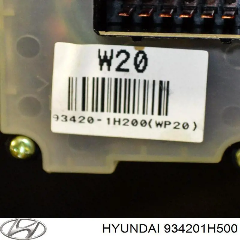 934201H500 Hyundai/Kia conmutador en la columna de dirección derecho