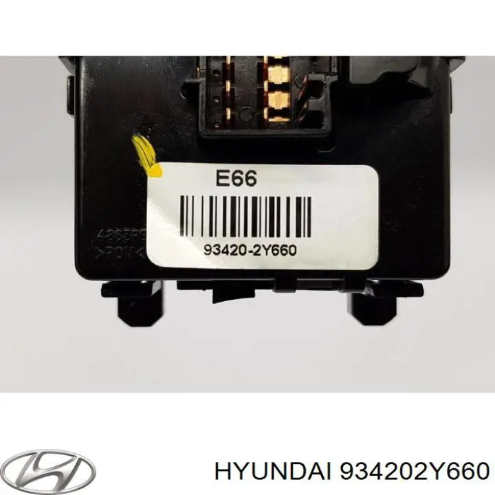 Conmutador derecho de la columna de dirección 934202Y660 Hyundai/Kia