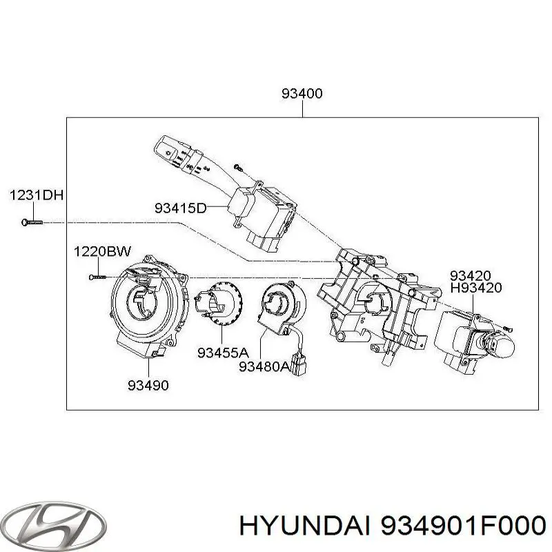 934901F000 Hyundai/Kia