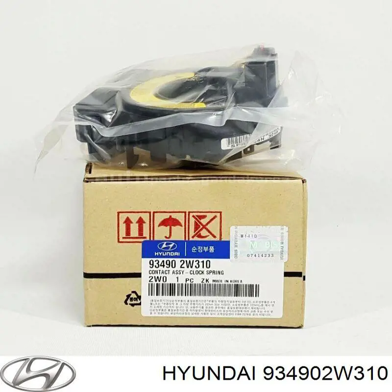 934902W310 Hyundai/Kia anillo airbag del volante