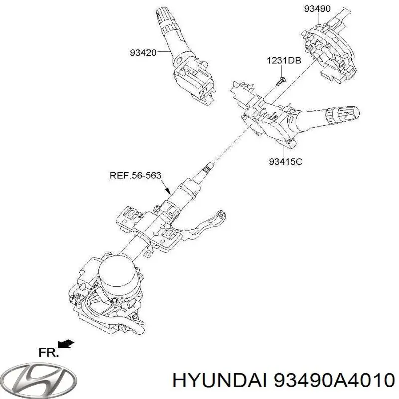 93490A4010 Hyundai/Kia