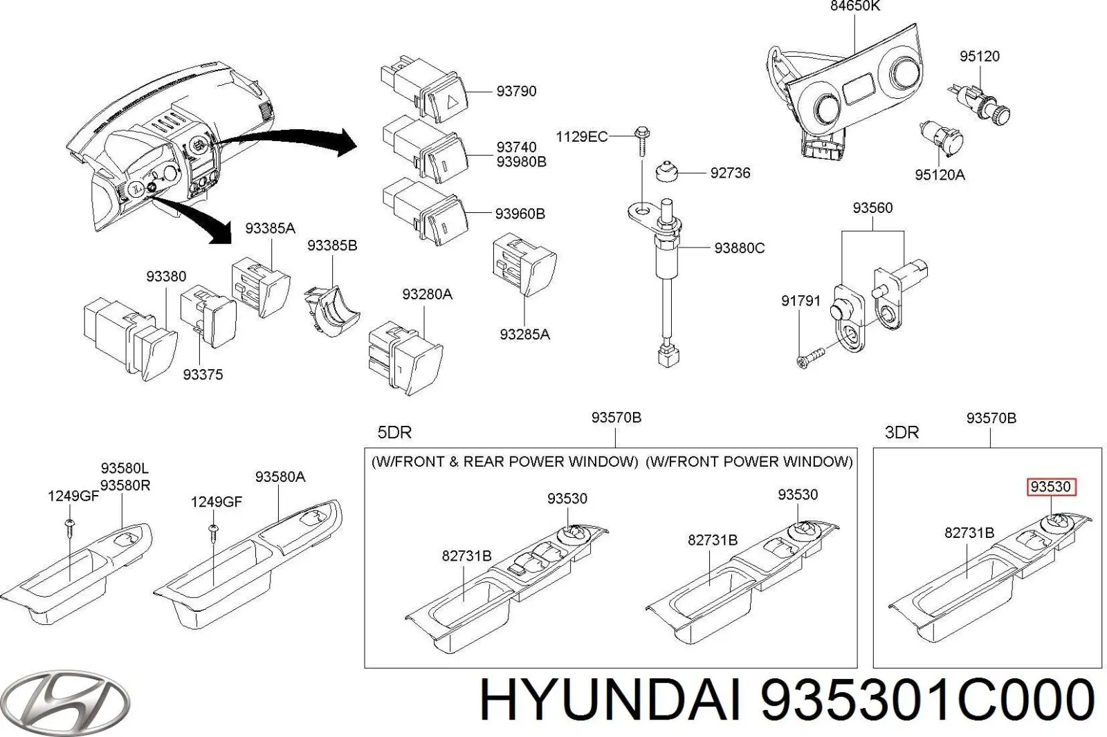 935301C000 Hyundai/Kia