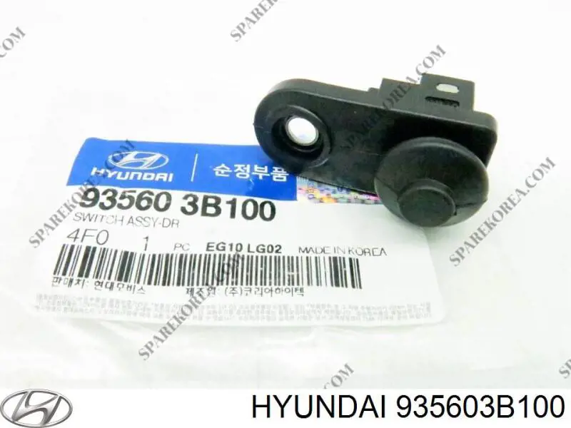 Comprar 935603B100 Hyundai/Kia Sensor, interruptor, contacto de puerta 