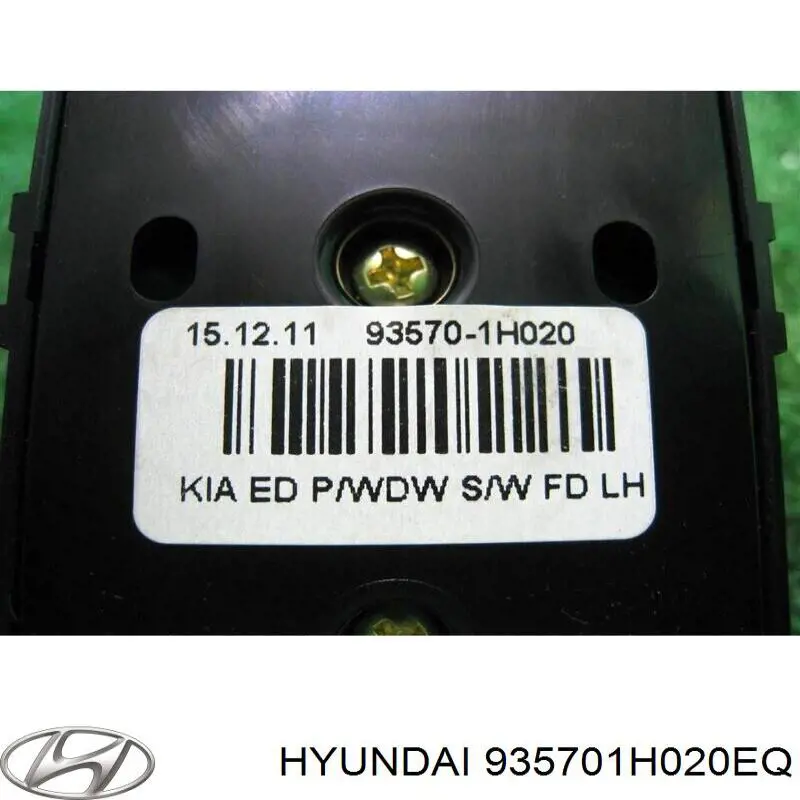 935701H020EQ Hyundai/Kia unidad de control elevalunas delantera izquierda