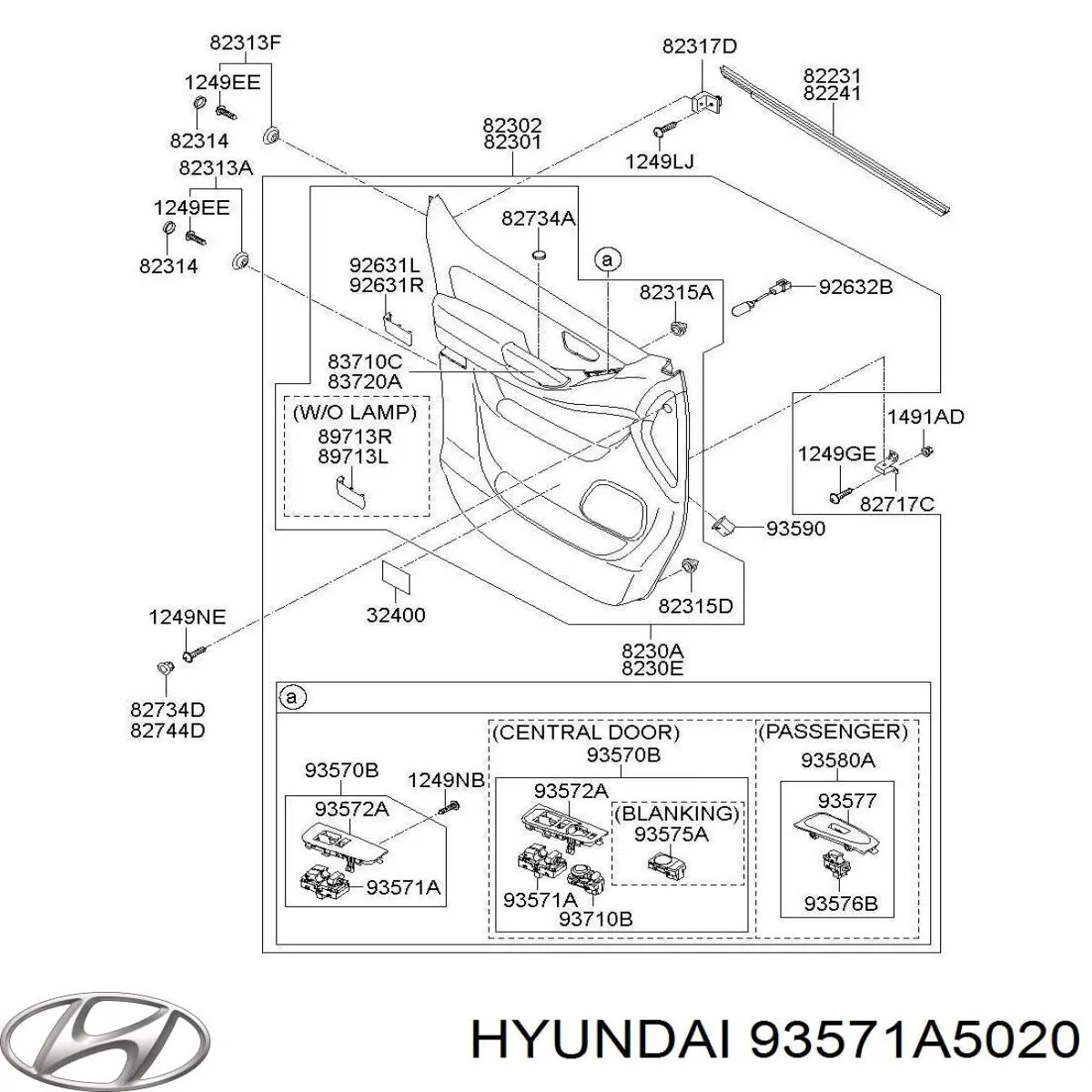 93571A5020 Hyundai/Kia