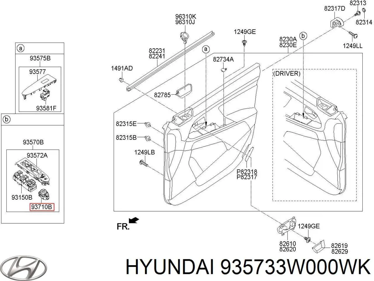 935733W000WK Hyundai/Kia