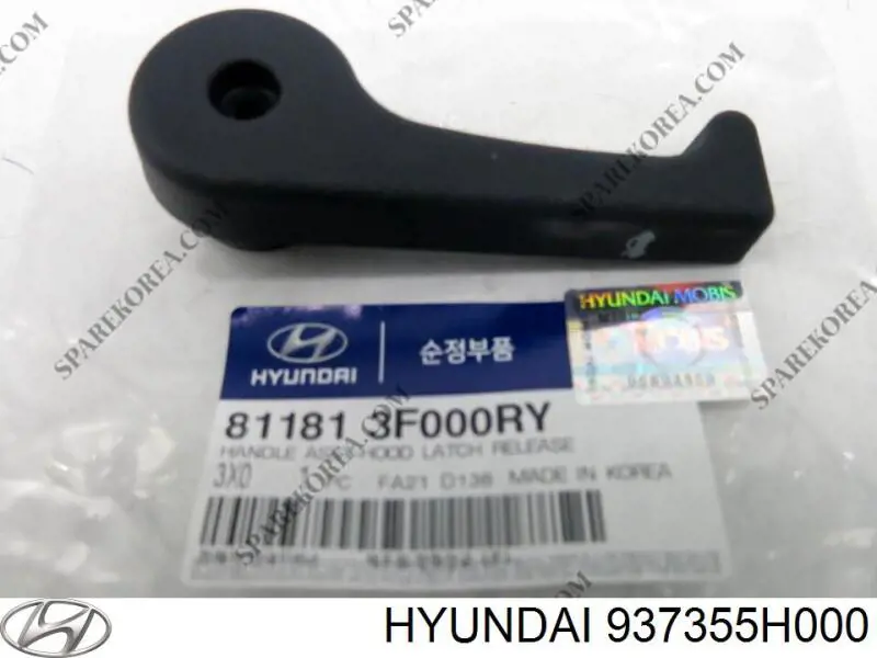 Interruptor de la luz antiniebla Hyundai/Kia 937355H000