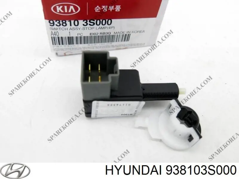 Interruptor luz de freno Hyundai/Kia 938103S000