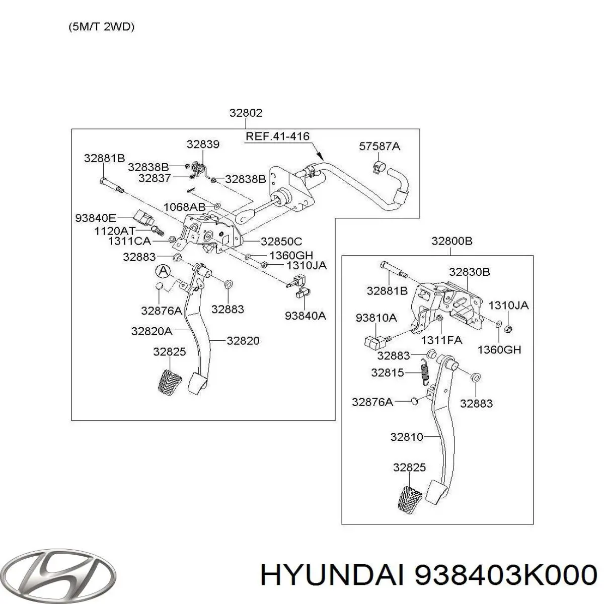 Interruptor de embrague 3500155 Hoffer